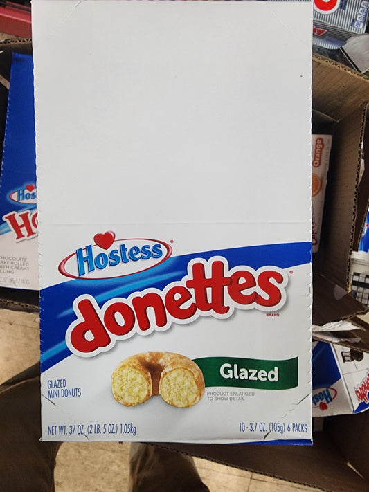 Hostess glazed donettes