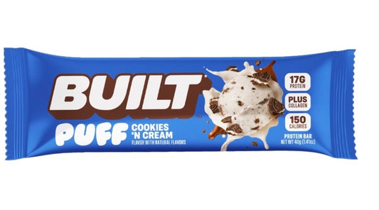 BUILT puff cookie N' cream
