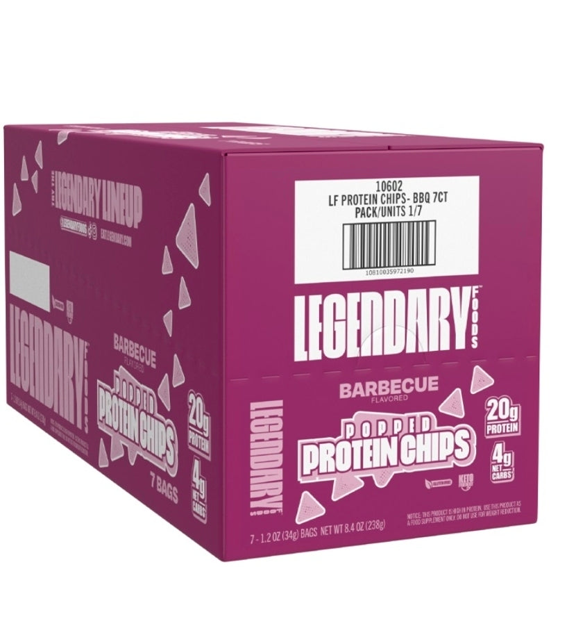 Legendary chips BBQ 7ct