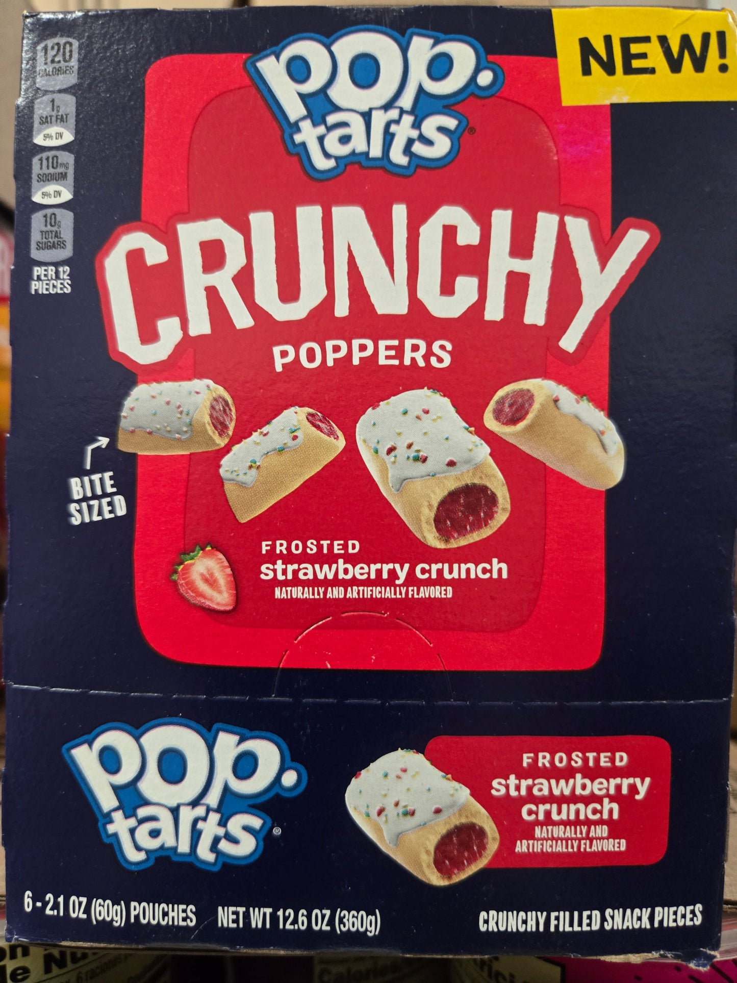 Poptarts crunchy 6ct