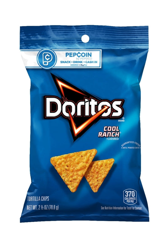 Xvl Doritos cool ranch 2.5oz 24ct