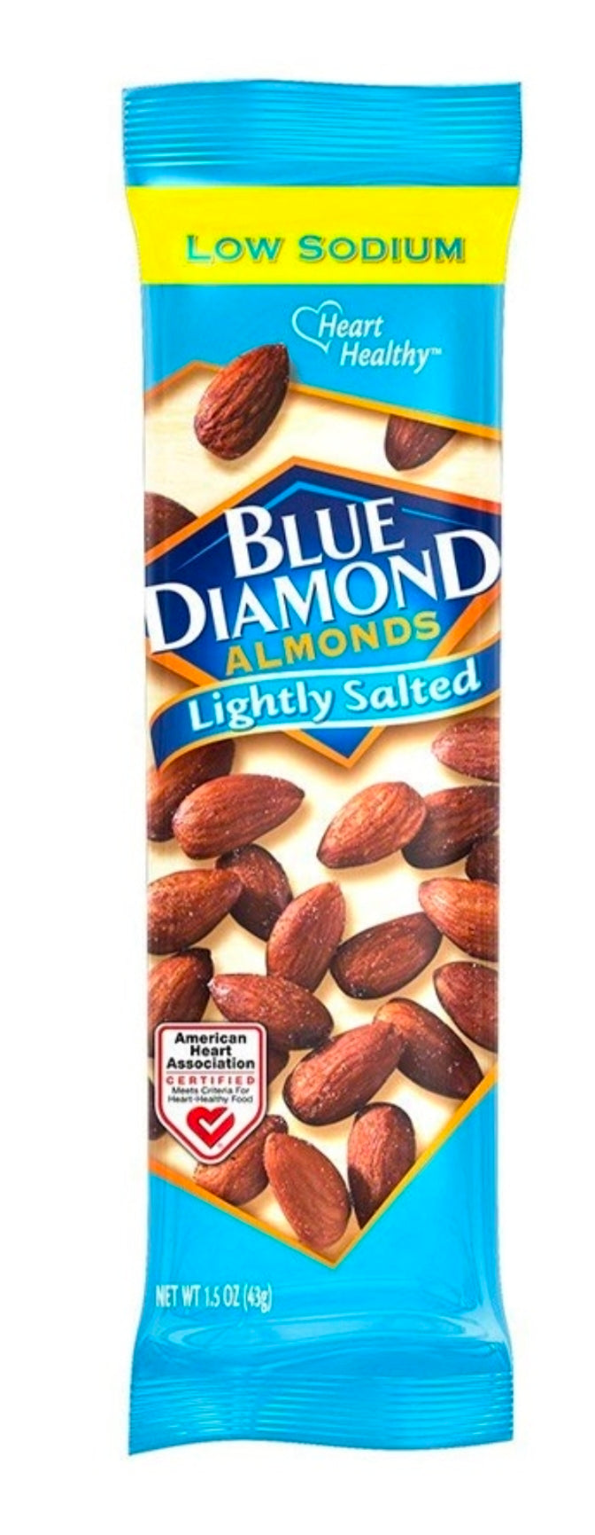 Blue diamonds lightly salted almonds 12ct