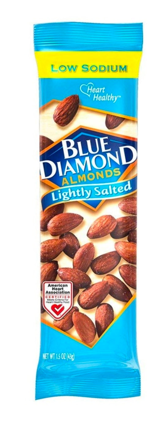 Blue diamonds lightly salted almonds 12ct