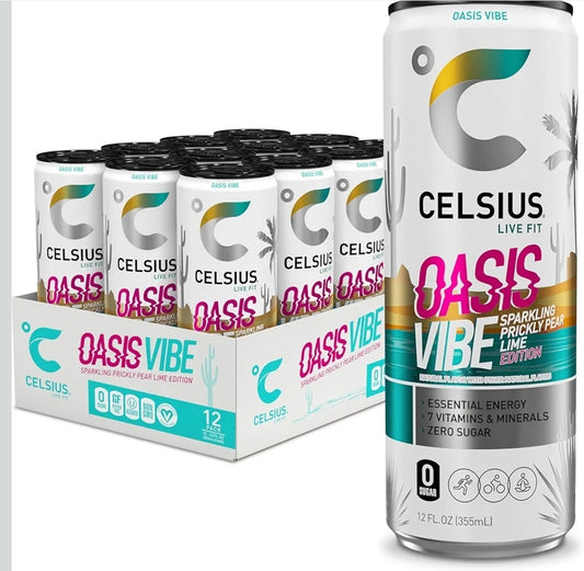 Celsius oasis vibe