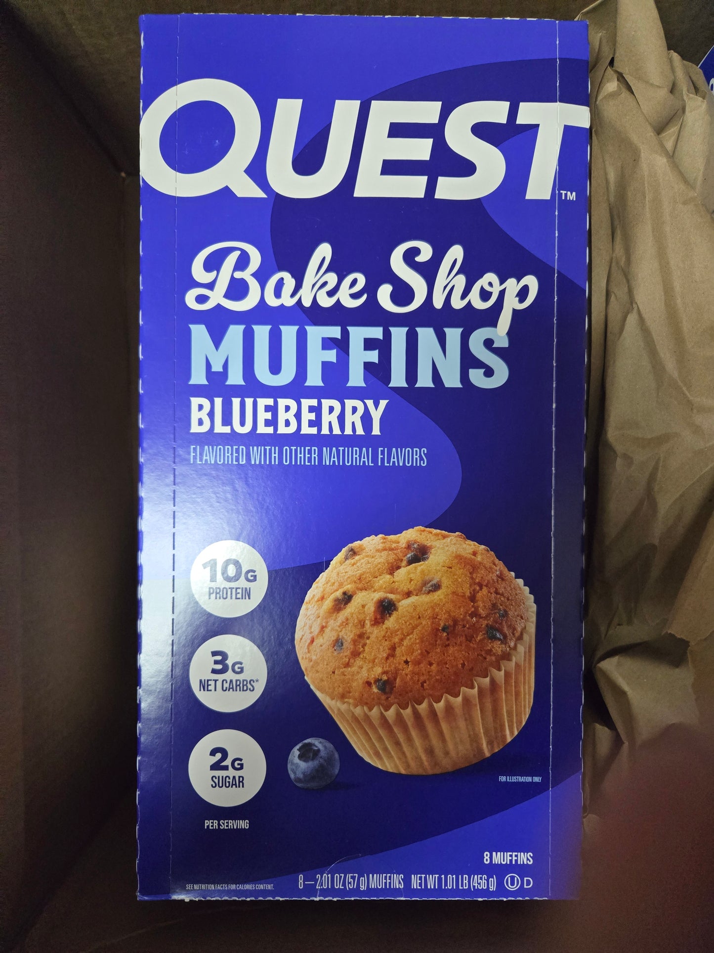 Quest muffin blueberry