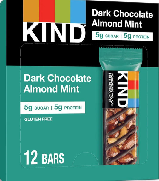 KIND BAR Dark Chocolate almond mint