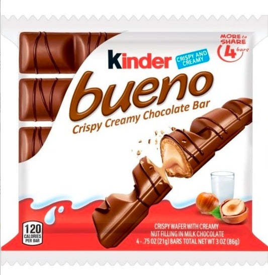 Kinder bueno 8pk 4 bars