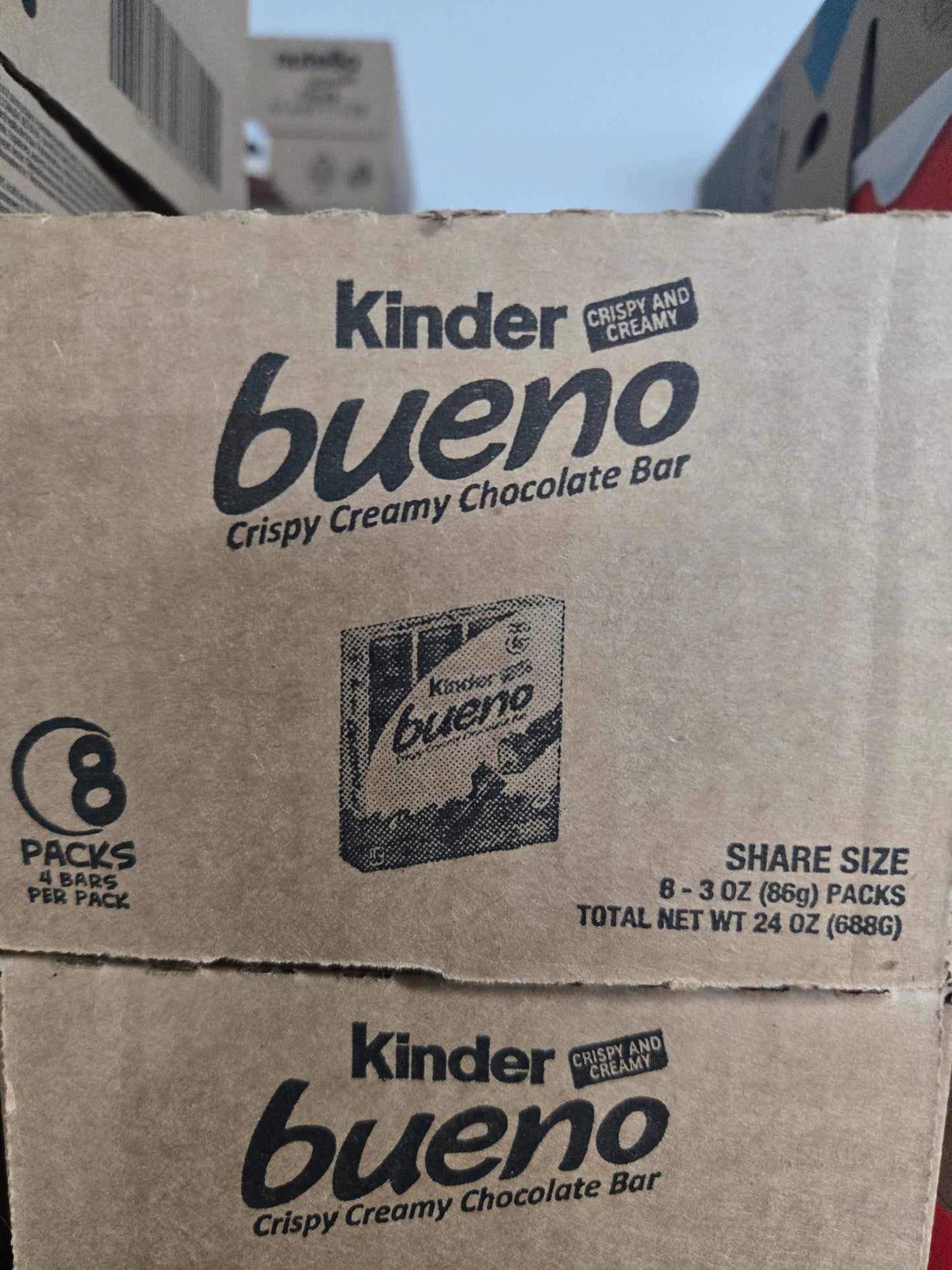 Kinder bueno 8pk 4 bars