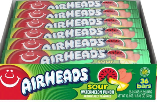 Airhead sour watermelon 36ct