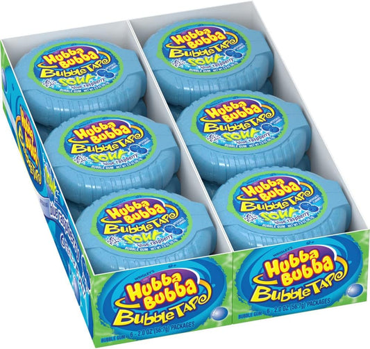 Bubble tape blue