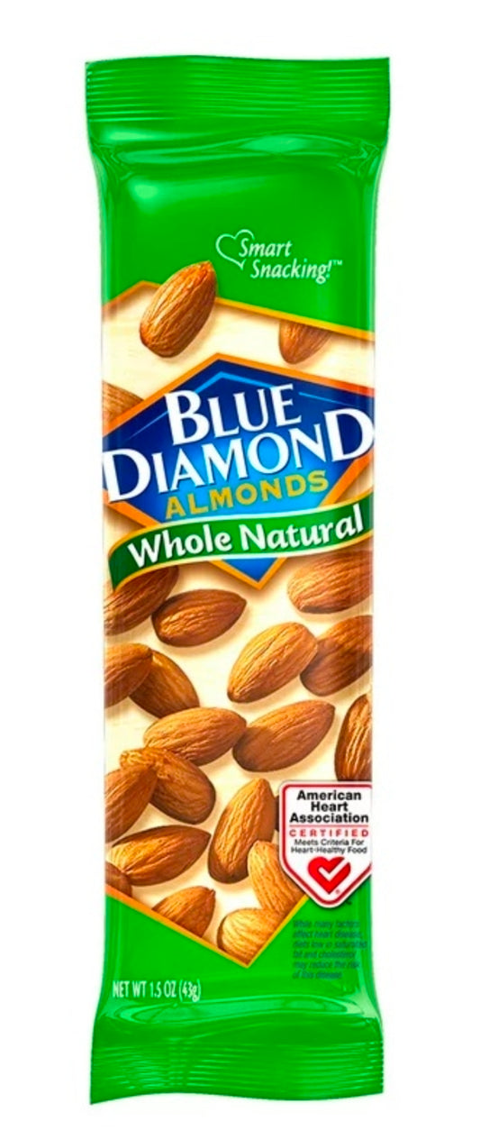 Blue diamonds whole natural almond 12ct