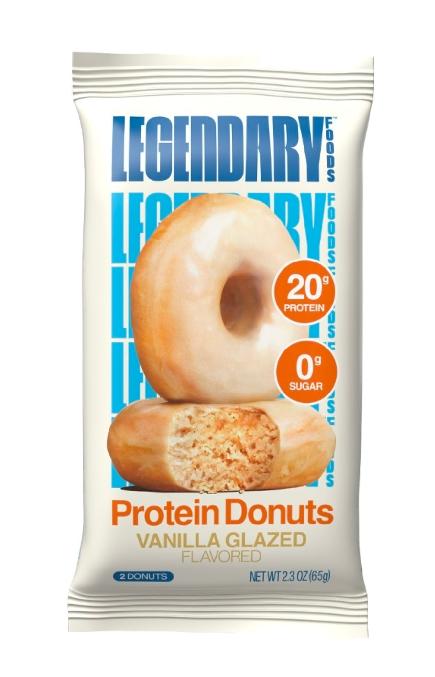 Legendary protein donut vanilla glazed