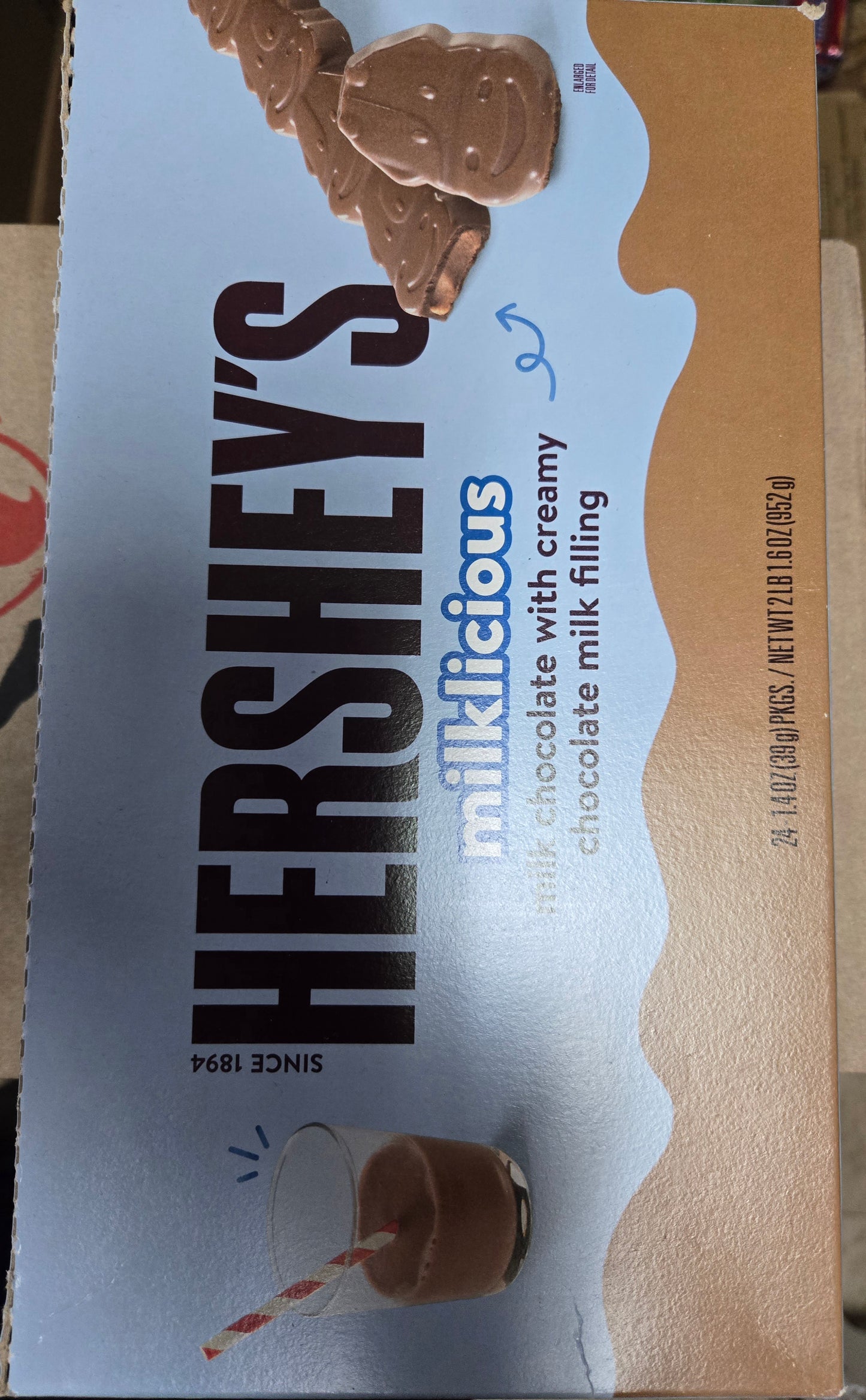 Hershey milklicous 24ct
