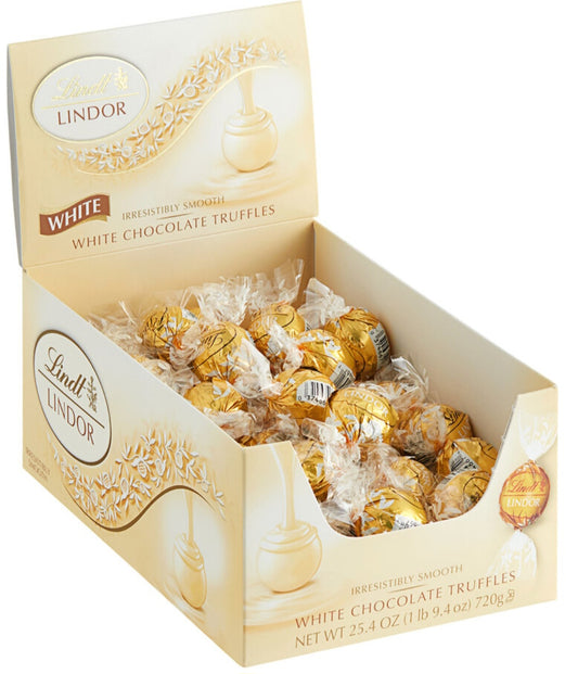 Lindt lindor whitechocolate 60ct