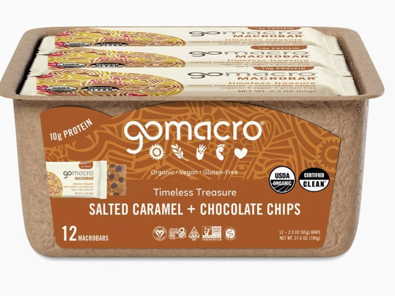 Go macro salted caramel choc chip