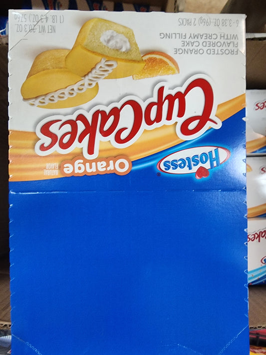 Hostess orange cupcakes