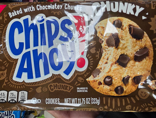 Family size cookies chipsahoy chunky
