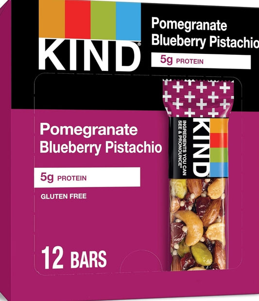Kind bar pomegranate blueberry