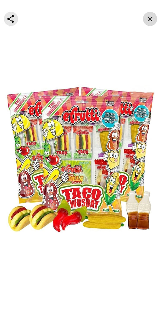 Lunch bag gummi taco