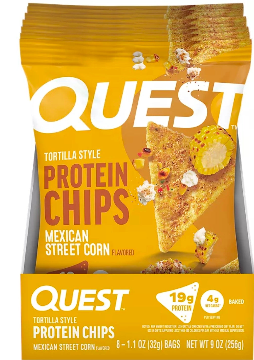 Quest chips Mexican street corn 8ct