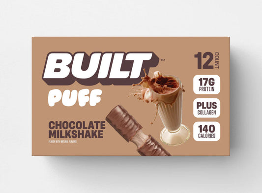 BUILT puff choc milkshake