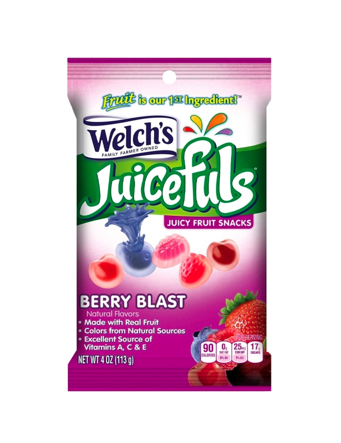Welch's Juicefuls berry blast 6ct