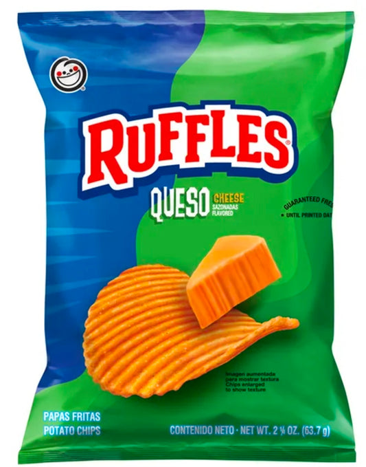 Xvl Ruffles queso 2oz 24ct