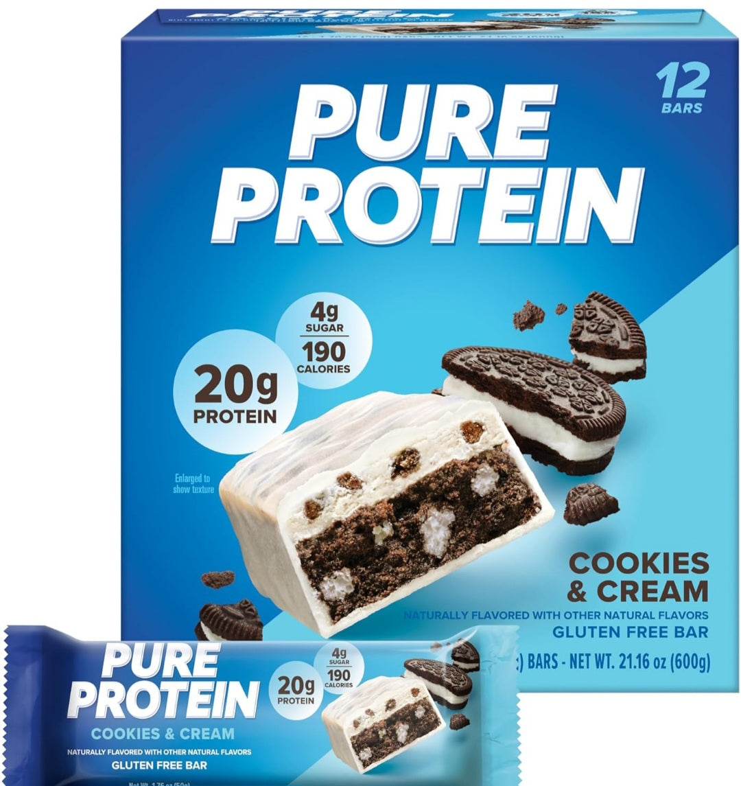 Pure protein cookies & creme