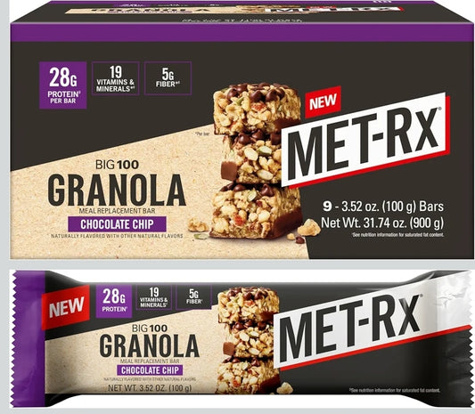 MET-Rx granola chocolate chip