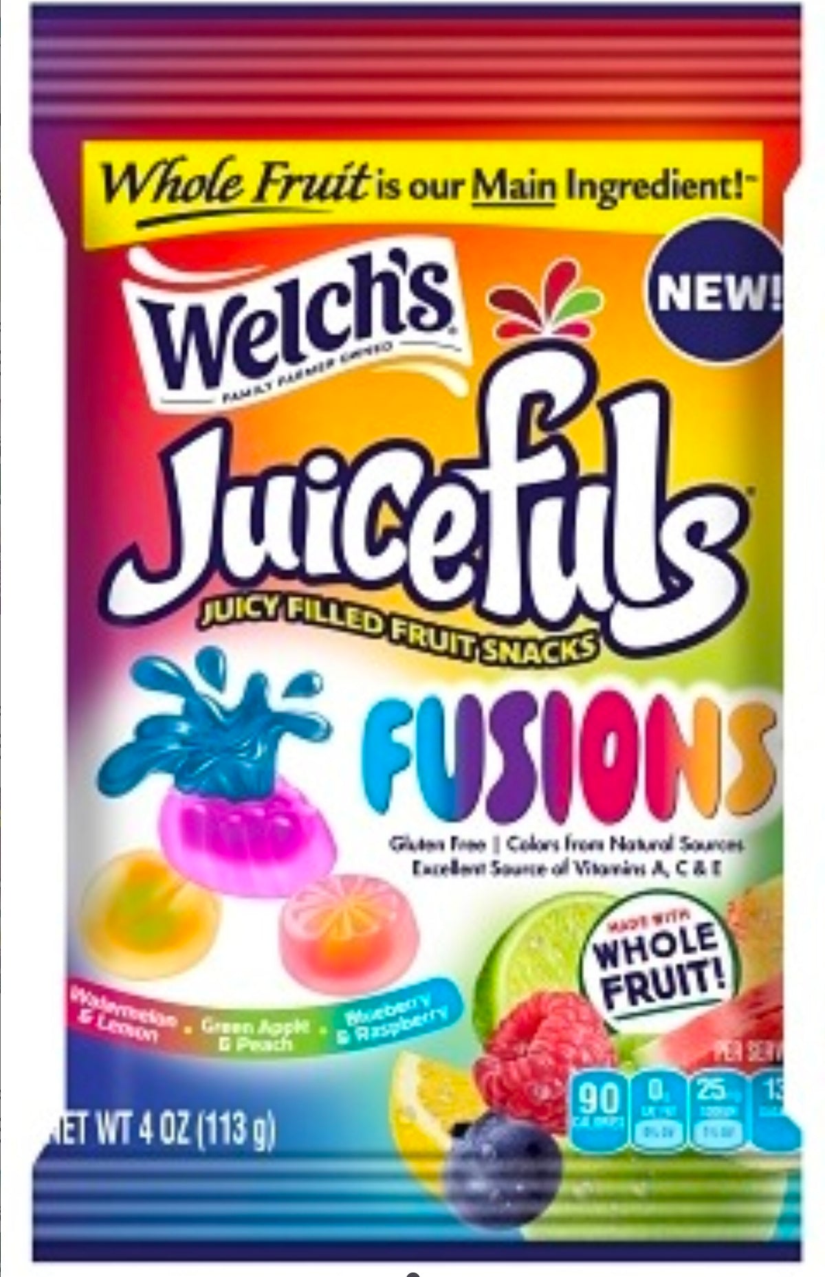 Welch's Juicefuls Fusions  6ct )
