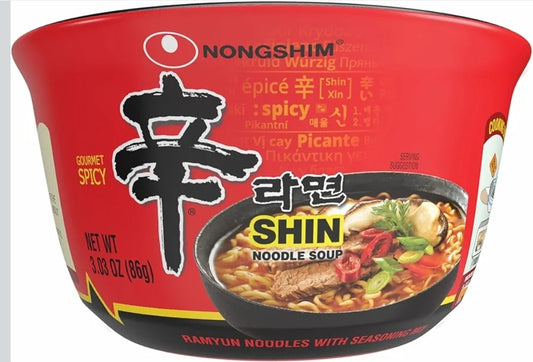 Paldo bowl noodles shin 3.03oz