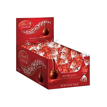 Lindt lindor milk chocolate 60ct