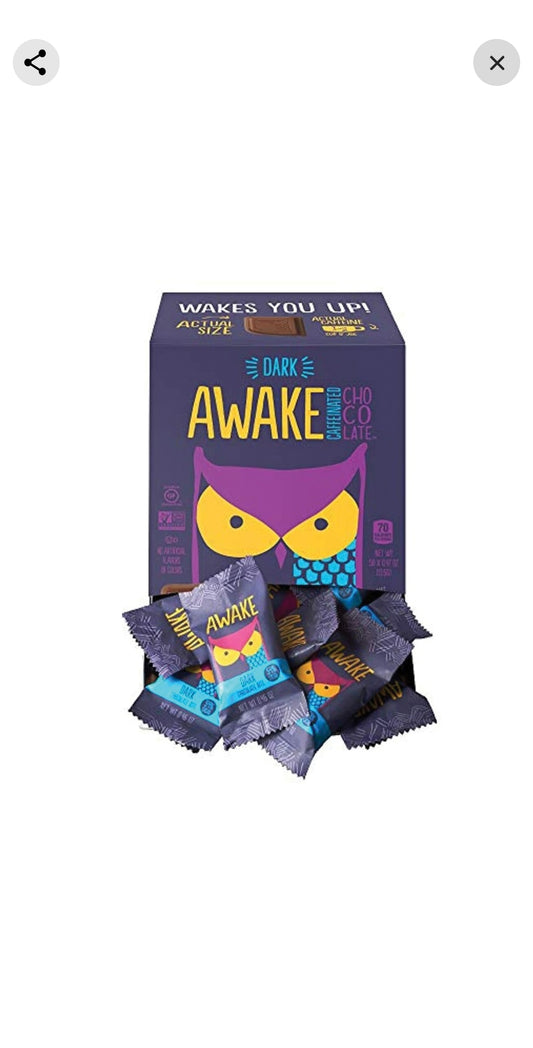 Awake dark chocolate 50ct