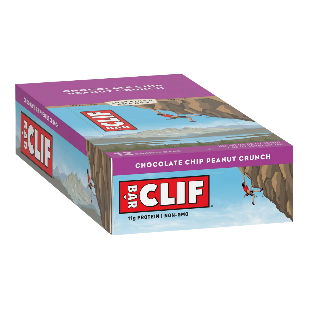 CLIF BARS choc.chip peanut crunch 12ct