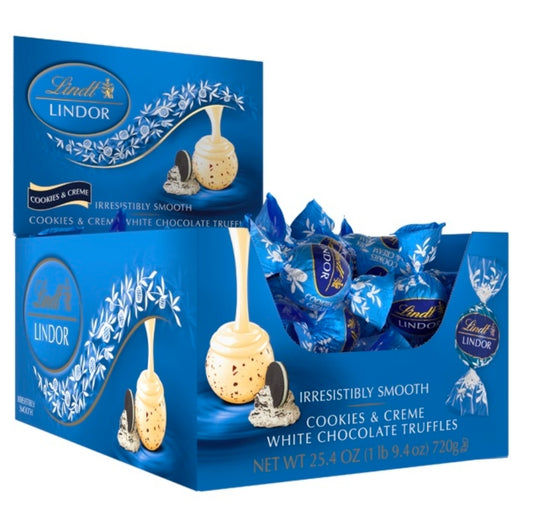 Lindt lindor cookie creme 60ct