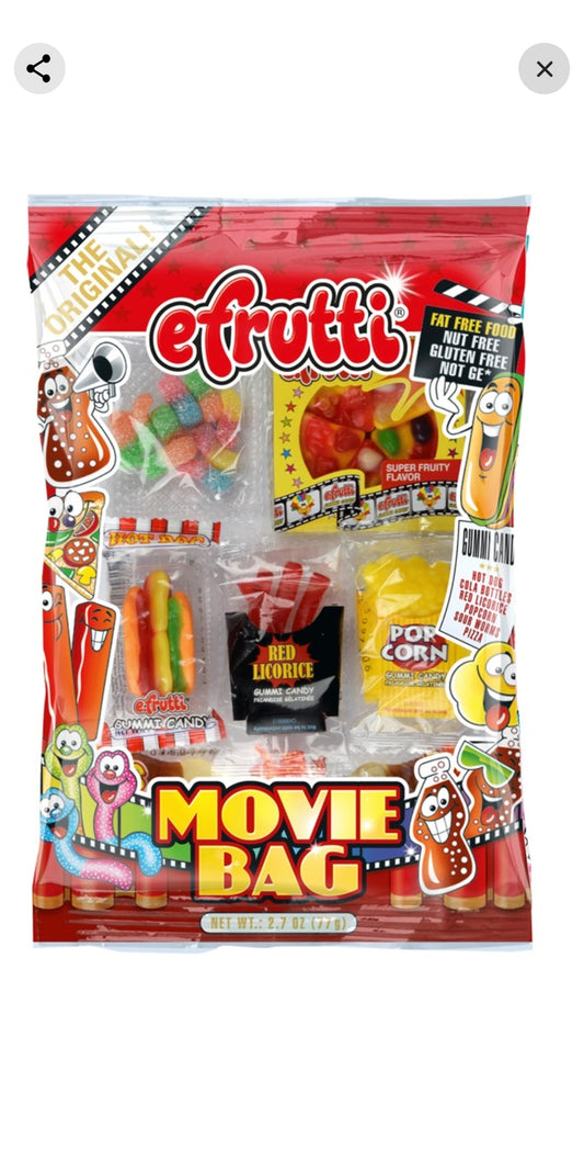 Lunch bag gummi movie bag