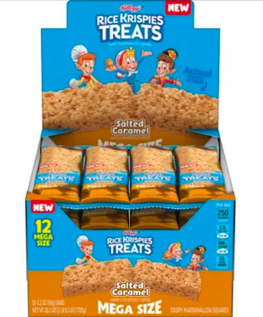 Rice krispies mega size salted caramel