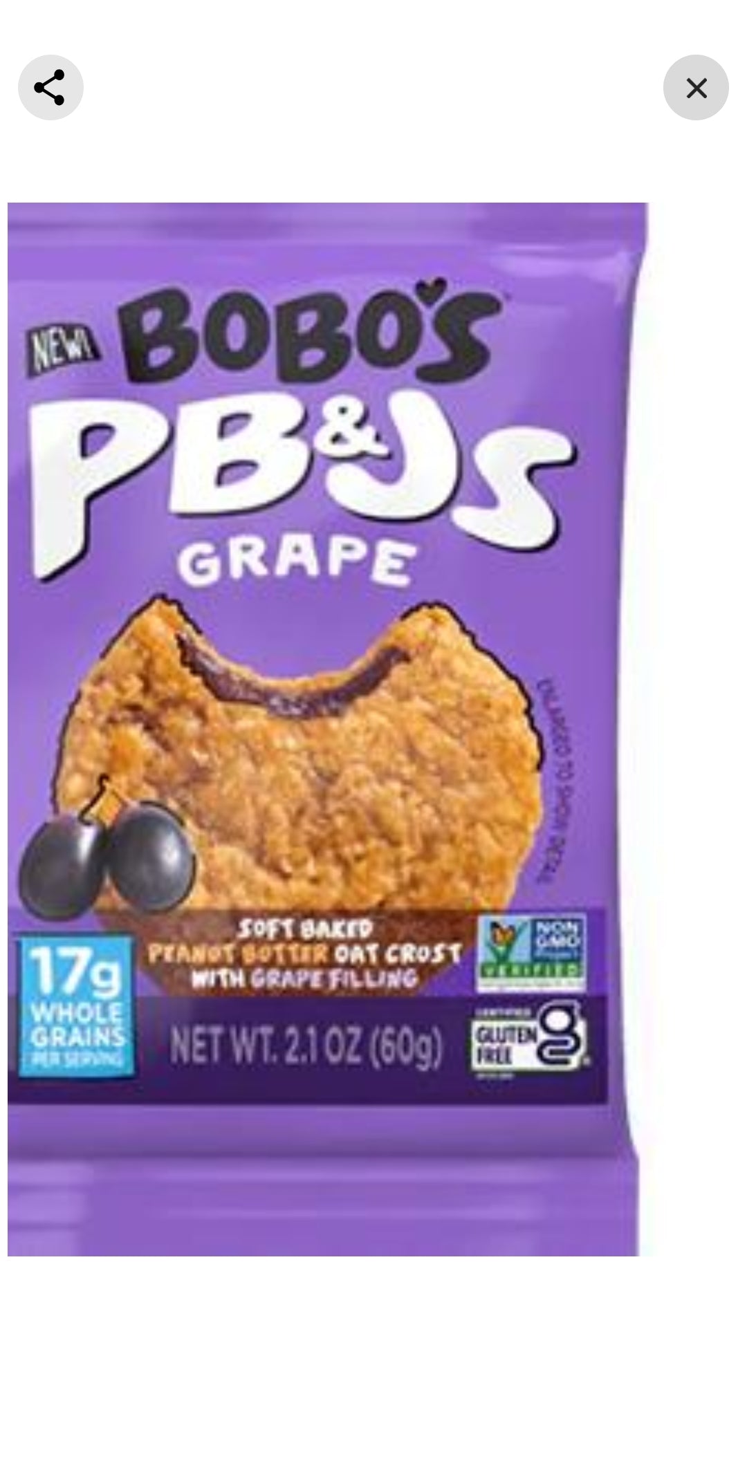 BoBo's Pb&j grape