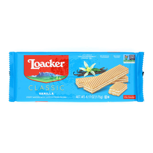Loackers vanilla wafer